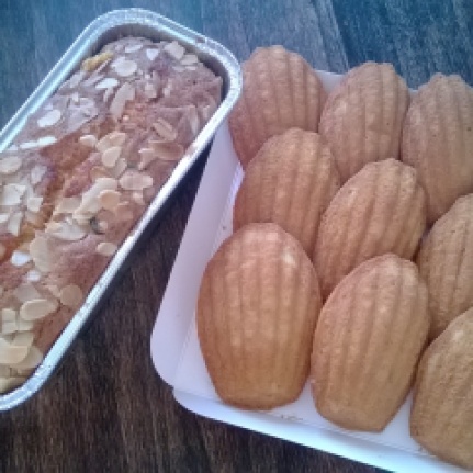 Cake and Madeleines