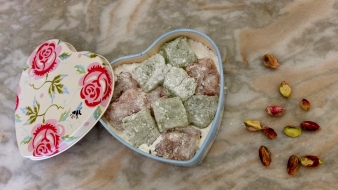 Rose and Lime Turkish Delights