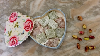 Rose and Lime Turkish Delights