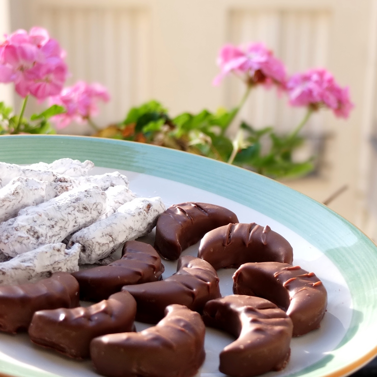 Milk chocolates - muscadines and pralinés