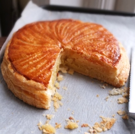 Pithiviers, galette des rois (king cake) for Epiphany