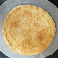 Shaping and baking a puff pastry tart shell
