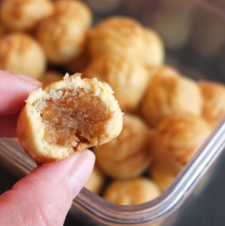 Healthier pineapple tarts - cookies for Lunar New Year