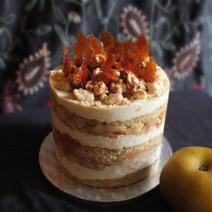Healthier apple pie layer cake, gluten free or not